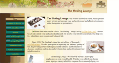 Desktop Screenshot of healinglounge.net